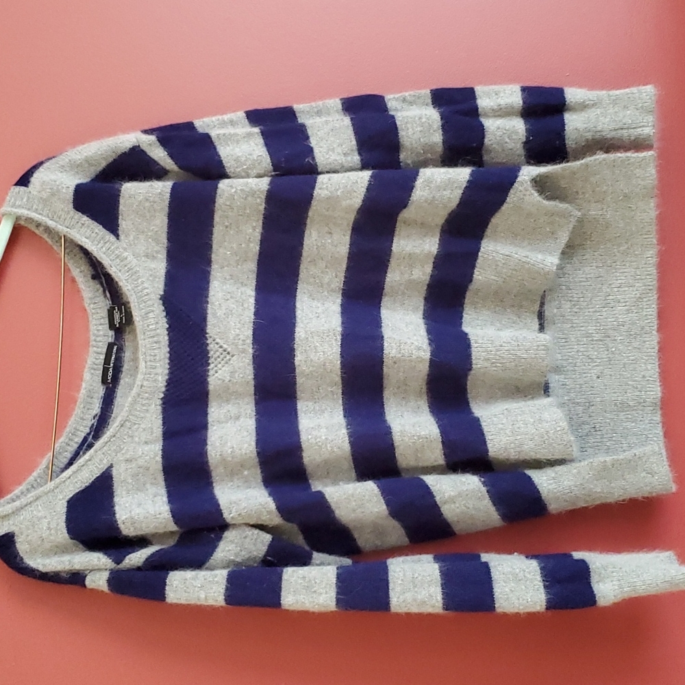 Rabbit fur wool blend sweater